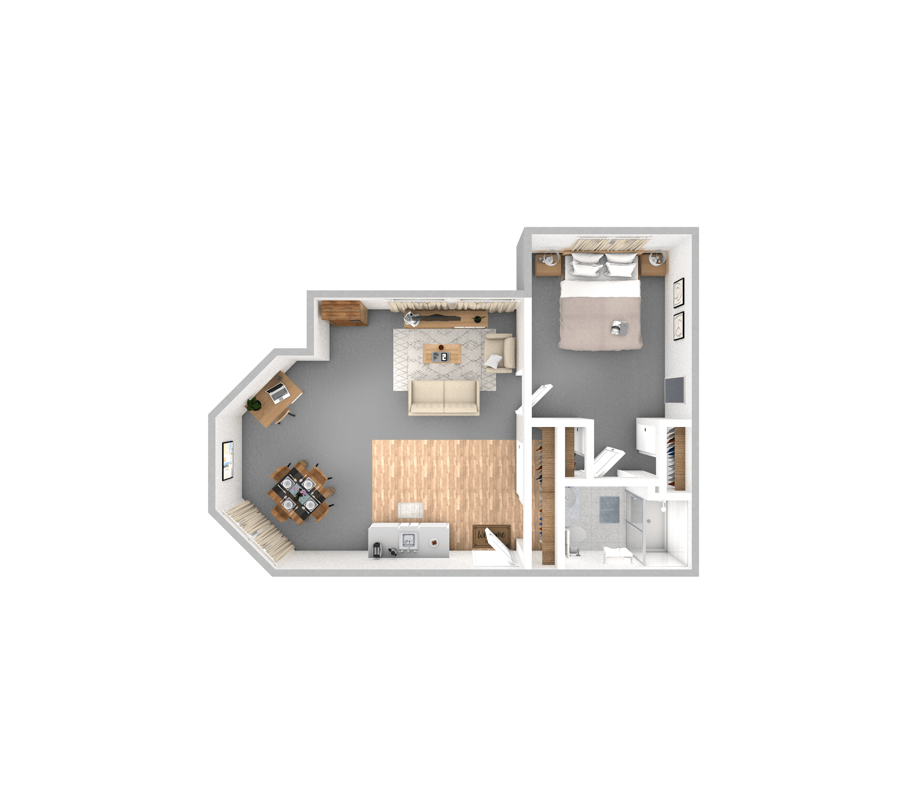 North floor plan